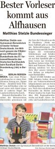 Bersenbrücker Kreisblatt 23.06.2016