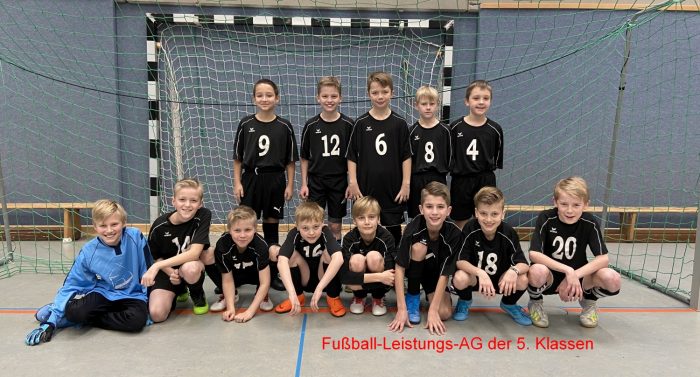 DFB-Sichtungsturnier Klasse 5 mit Schrift