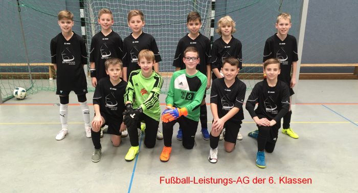 DFB-Sichtungsturnier Klasse 6 mit Schrift